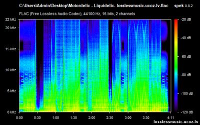 Motordelic - Liquidelic. FLAC, 2019 - спектр Motordelic - Liquidelic. FLAC, 2019 - спектр