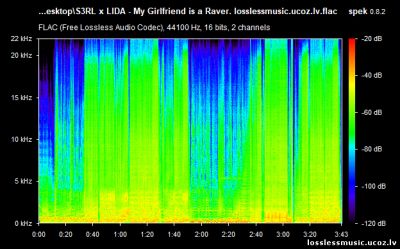 S3RL x LIDA - My Girlfriend is a Raver. FLAC, 2019 - спектр S3RL x LIDA - My Girlfriend is a Raver. FLAC, 2019 - спектр